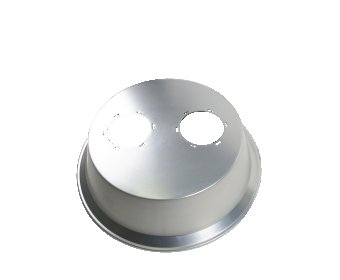 Aluminum Cylindrical shell by metal spinning