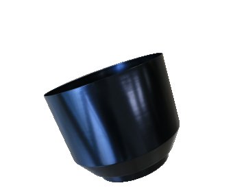 Aluminum airport flowerpot shell by metal spinning