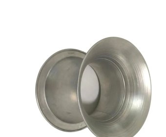 Custom aluminum metal spinning service venturi tube air vent cover2
