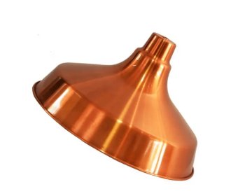 Custom modern metal spinning hanging lamp shade cover3