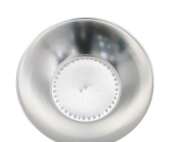 Industrial customized aluminum metal brush lamp shade cover3