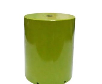 Indoor cylinder green iron light & lamp shade cover1