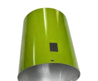 Indoor cylinder green iron light & lamp shade cover4