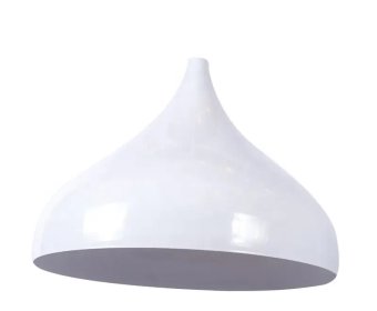 Contemporary decoration metal stainless steel black lampshade dust cover2