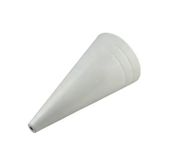 Hanging white coating cone light & lamp shade frame2