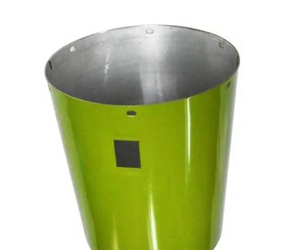 Indoor cylinder green iron light & lamp shade cover5