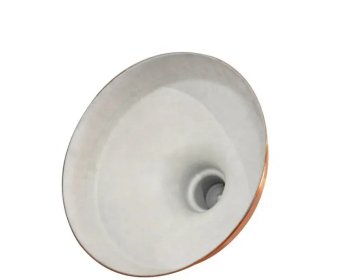 Custom modern metal spinning hanging lamp shade cover4