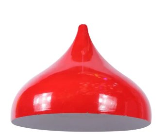 Contemporary decoration metal stainless steel black lampshade dust cover4