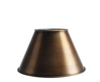Contemporary hanging cone light & lamp shade cover