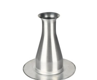 Custom spinning aluminum venturi tube air vent cover