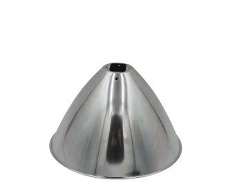 Custom hanging parabolic metal lamp & light reflector