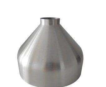 Contemporary customized aluminum parabolic brush lamp shade cover1