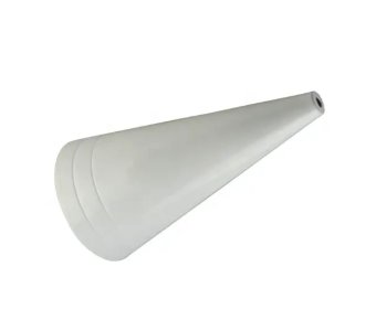 Hanging white coating cone light & lamp shade frame5