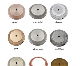 Metal led table lamp base for hotel44