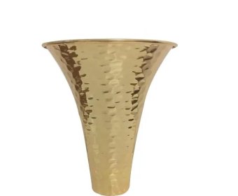 Trumpet metal decoration gold floor lamp & light base2