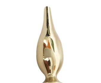 Golden tall iron flower vase stands decoration4