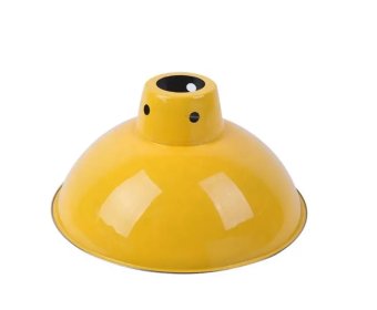 Waterproof round yellow stainless steel lamp & light shade dust cover