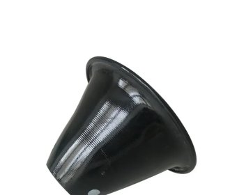 custom indoor black coating led light cover2