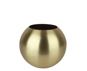 Nordic golden metal table vase flower pot home decor1