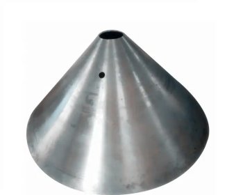 Industrial large metal spinning stainless steel funnels