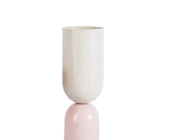 Aluminum flower vase by metal spinning 