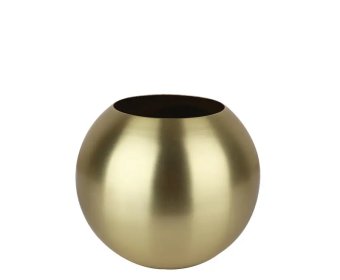 Nordic golden metal table vase flower pot home decor5