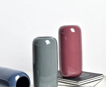 Nordic decoration flower tube tall vase for table3