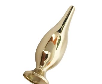 Golden tall iron flower vase stands decoration3