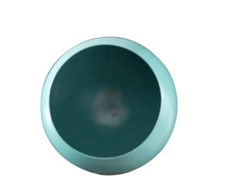 Modern metal blue vase decoration with stand2