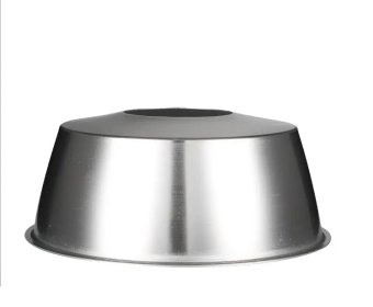 Spinning top metal led light diffuser cover2