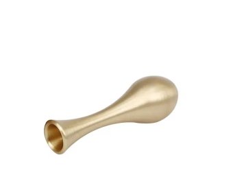 Antique golden brass flower vase mini for decor3