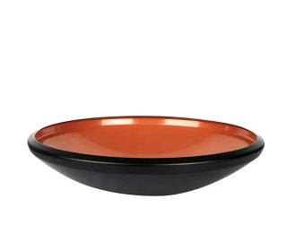 Custom indoor hanging metal black coating lampshade