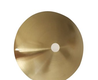 Spinning brass light fixture lampshade part diy kit2