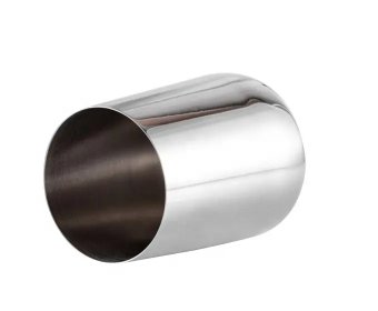 Small stainless steel silver flower table vase home decor2