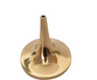 Customized trumpet metal decoration gold floor，table lamp & light base1