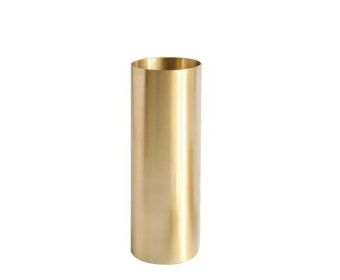 Classical home decor brass tube flower vase1