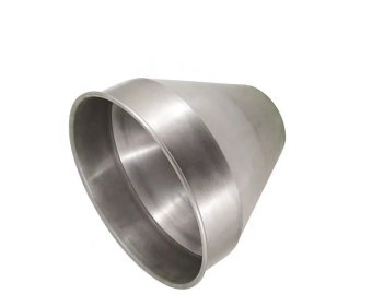 Custom metal spinning large cone stainless steel funnels4