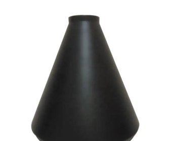 Black coating indoor pendant light cover